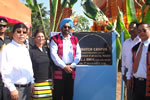 Foundation stone of RIWATCH campus laid by H.E. Governor at Roing: 07/11/09
