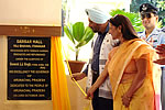 H.E. Governor dedicated the refurbished and redesigned Darbar Hall of Raj Bhawan to the people of Arunachal Pradesh : 23/10/2009