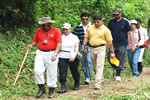 H.E. and First lady taking part in hiking expedition to promote eco and adventure tourism in Arunachal Pradesh