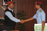 H.E. Governor along with Secretary Sh D.S. Pandit, Director Tourism A.K. Singh and Tour operators of Arunachal Pradesh, : 12/01/2010