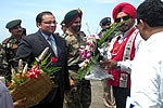H.E. at Khonsa to attend security review meeting : 02/09/2009 
