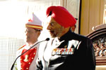 H.E. Governor administering oath to the Ministers : 02/11/2009