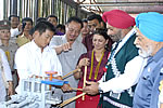 H.E. at the inauguration of Poma Bamboo Processing Centre: 18/08/2009