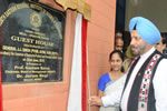 Governor General JJ Singh inaugurating the New Guest House, a sixteen room building with all modern facilities at NERIST Complex in Nirjuli:22/06/2010