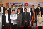 H.E. Governor with awardees at the inaugural function of the Higher and Technical Education at Itanagar: 17/02/2010 