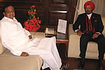 H.E. Governor with Union Home Minister 