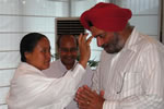 Brahma Kumaris with Governor on the occasion of Raksha Bandhan at Raj Bhavan, Itanagar: 14/08/11