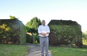 The Governor of Arunachal Pradesh Shri Tathagata Roy at the Itafort, Itanagar on 10th July�2016.