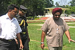 Governor visited IG Park, Itanagar along with Forest officials