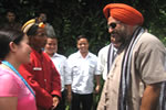 Governor interacting with Gaon Burahs of Poma area at Poma, Itanagar:08/07/2009