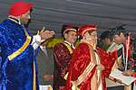 President of India awarding medals to Gold medalists during the 1st convocation of NERIST