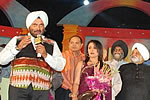 Governor Gen J.J. Singh addressing the Punjabi Ratna Award function organised by the World Punjabi Organisation at New Delhi, in recognition of his invaluable contribution to the nation.