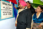 Inauguration of Singa MHS by H.E. Governor in the presence of first lady Ms Anupama Singh and other officials