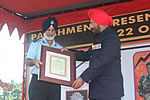 Title of Hony Col of the Maratha Light Inf Regiment